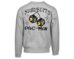 Pac-Man Fuzzy Dice Sweatshirt - Back