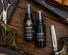 front and back of whiskey bar 1 fl oz beard oil
