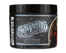 Star Wars pomade with black lid and label on a white background