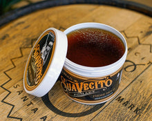 Firme (Strong) Hold Pomade 32 oz Tub - Open