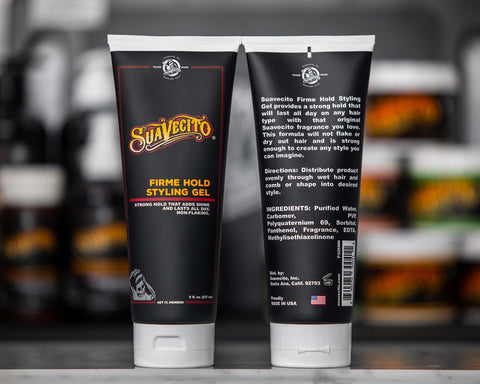 Firme Hold Styling Gel – Suavecito Canada