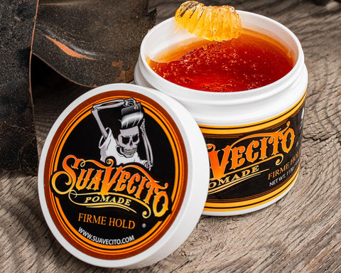 Suavecito Firme Hold 3個セット Suavecito Pomade Firme (Strong) Hold Pomade - Water Based