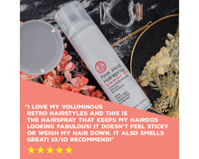 Firm Hold Hairspray - Testimonial