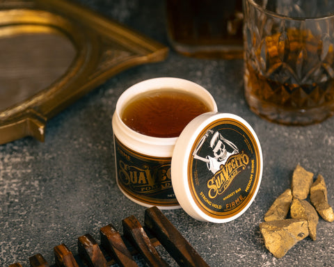 Suavecito Pomade Firme (Strong) Hold Pomade - Water Based Pomade