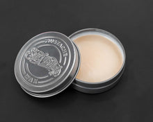 Mustache Wax Original Fragrance - open tin container 