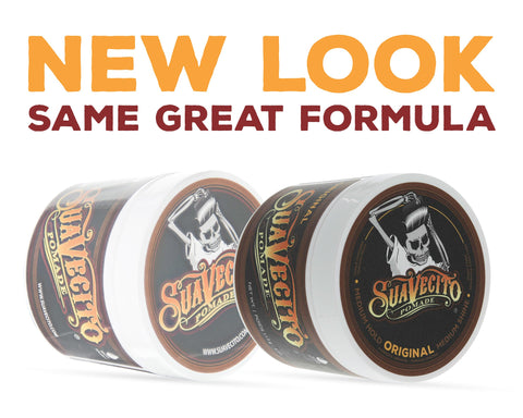 Suavecito Pomade Original Hold Pomade - Water Based Hair